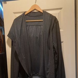 Lululemon Ready To Rulu WrapHeathered Nocturnal Teal / Black